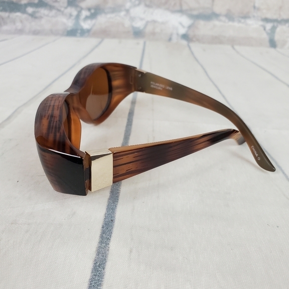 Polar Optics Foster Grant Fits Over Sunglasses Brown - Picture 5 of 9